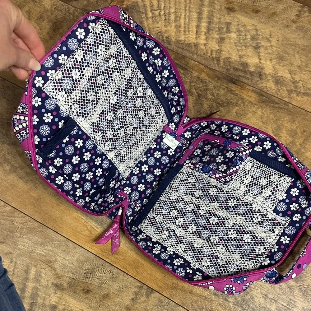 VERA BRADLEY “Boysenberry” (Retired, 2011) Tech Organizer Bag